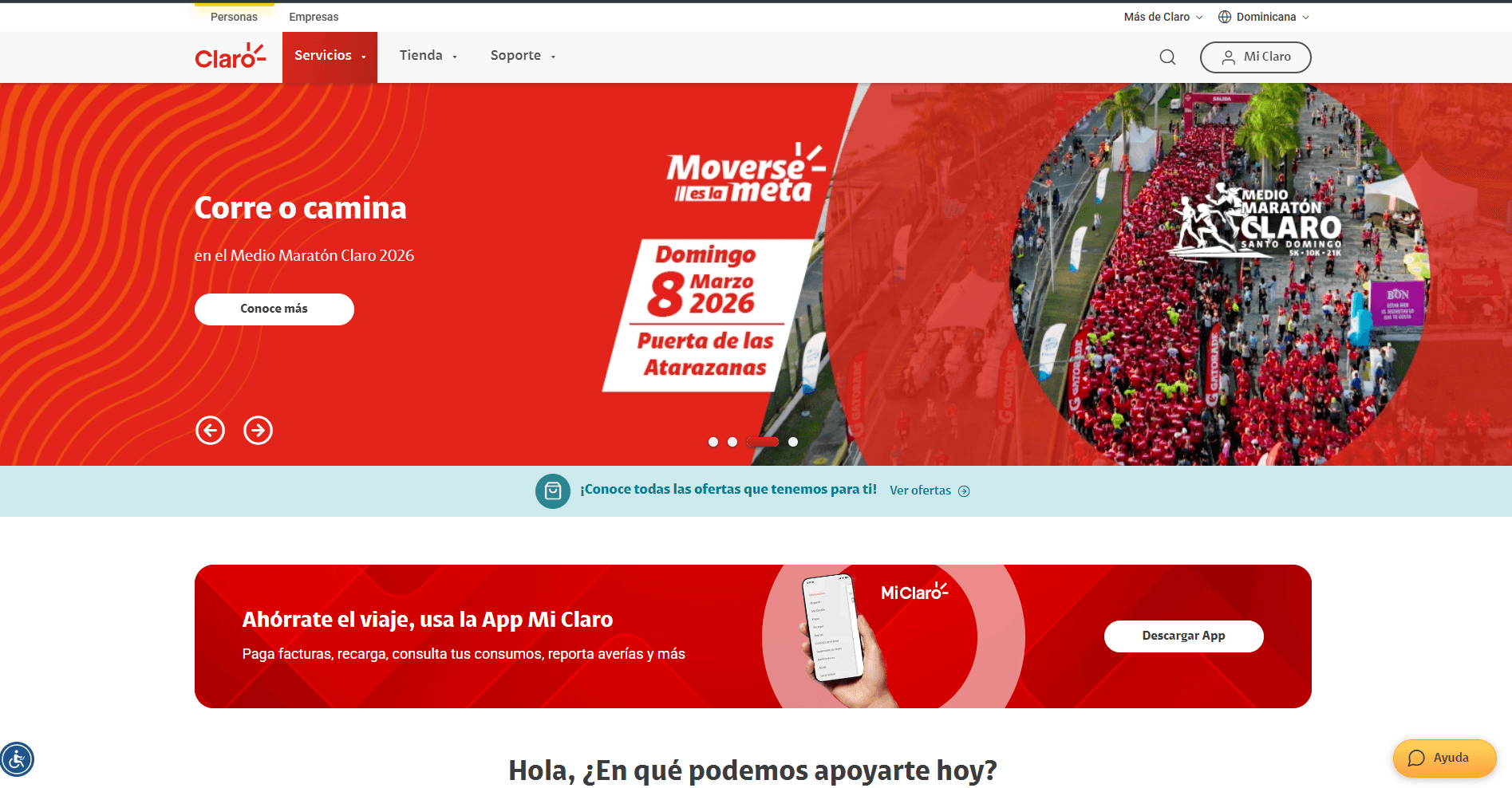 Claro Dominican Republic Customer Platform